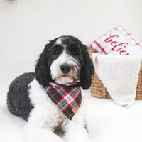 Woodland Plaid Flannel Bandana