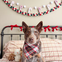 Woodland Plaid Flannel Bandana