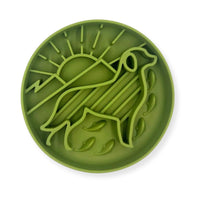 Golden Hour Slow Feeder Bowl | Sage