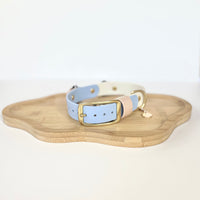 Two-Tone Waterproof Classic Buckle Dog Collar