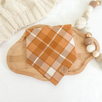 Pumpkin Plaid Bandana