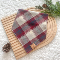Cherrywood Flannel Bandana