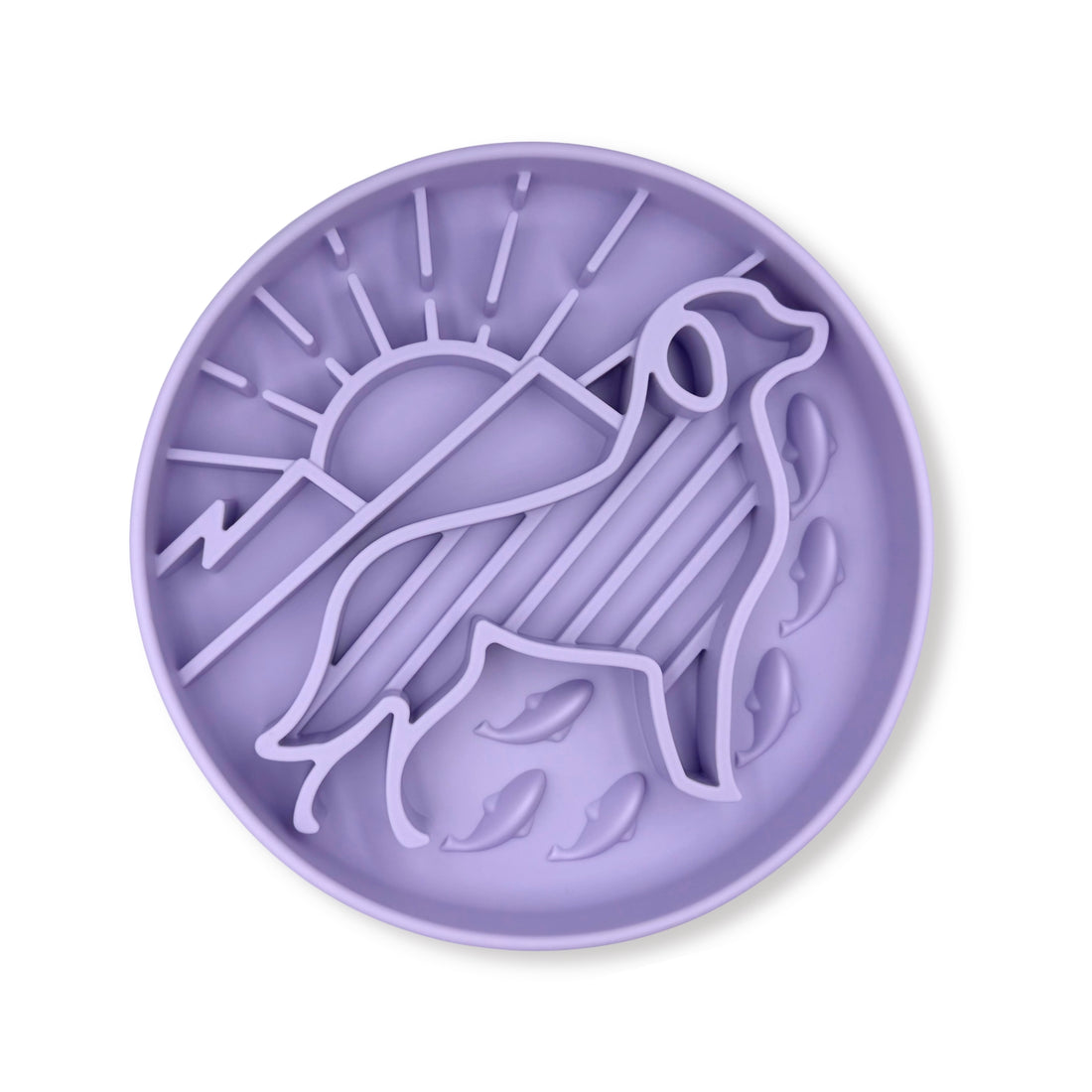 Golden Hour Slow Feeder Bowl | Lilac