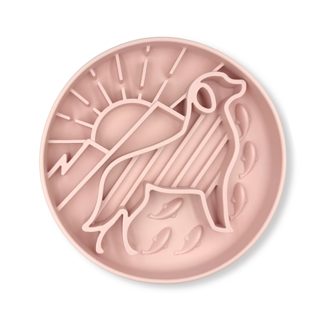 Golden Hour Slow Feeder Bowl | Blush