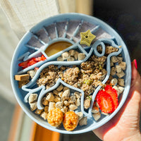 Golden Hour Slow Feeder Bowl | Sky