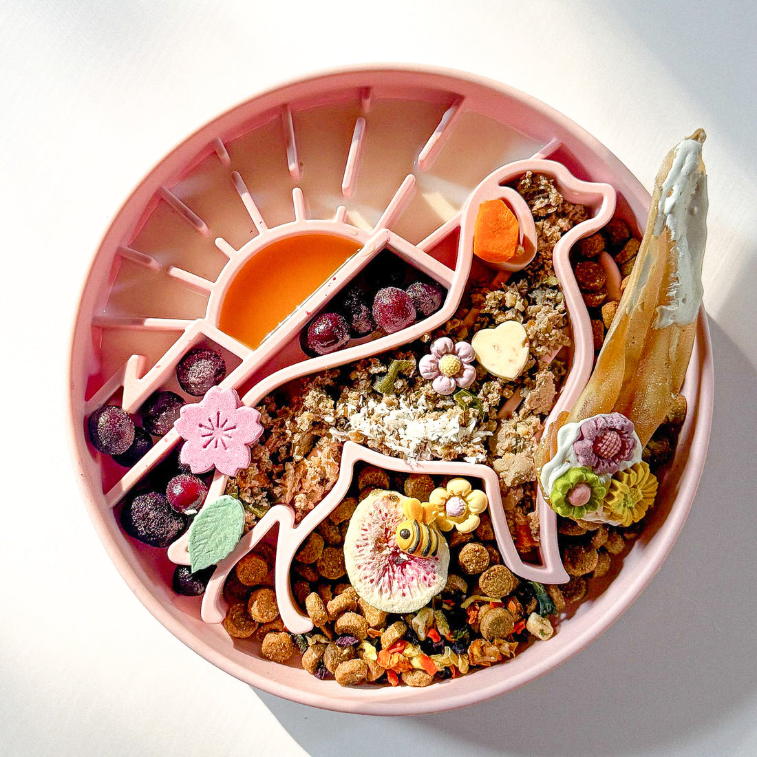 Golden Hour Slow Feeder Bowl | Blush