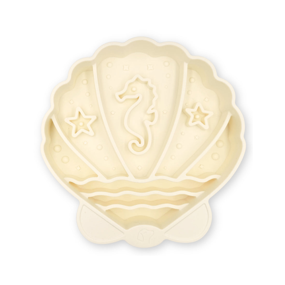 Seashell Slow Feeder Bowl | Pearl