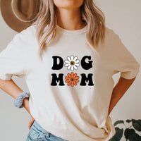 Blooming Dog Mom T-shirt