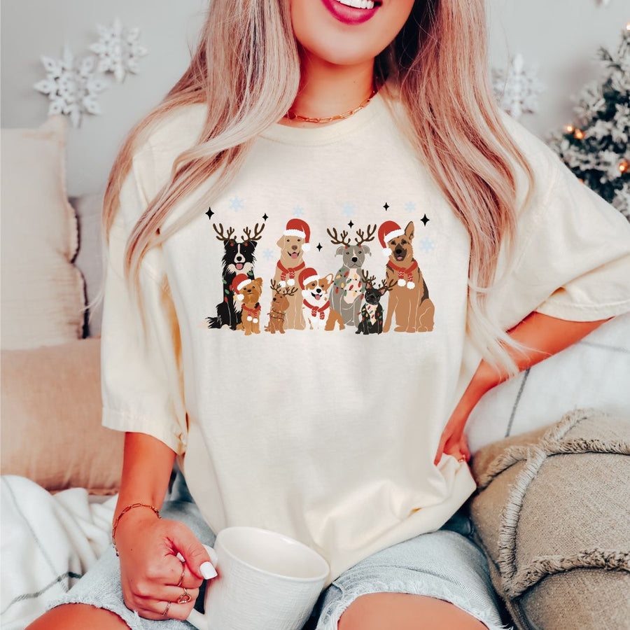 Christmas Dogs T-shirt