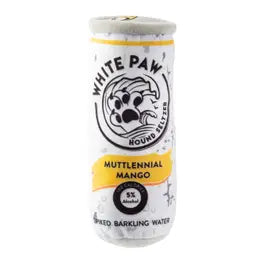 White Paw - Muttlennial Mango Squeaker Dog Toy