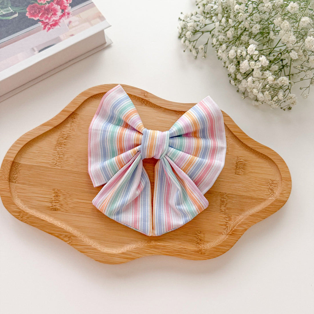 Spring Sorbet Sailor Bow