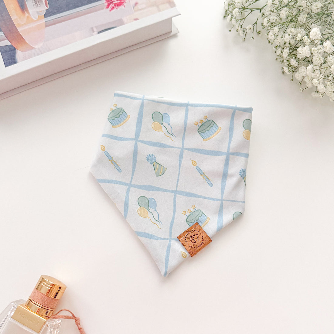 Blue Celebration Bandana