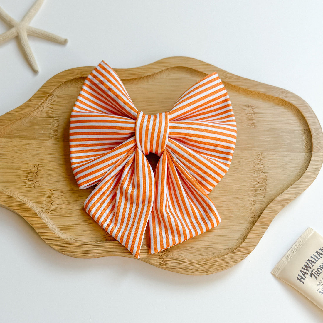 Orange Crush Sailor Bow