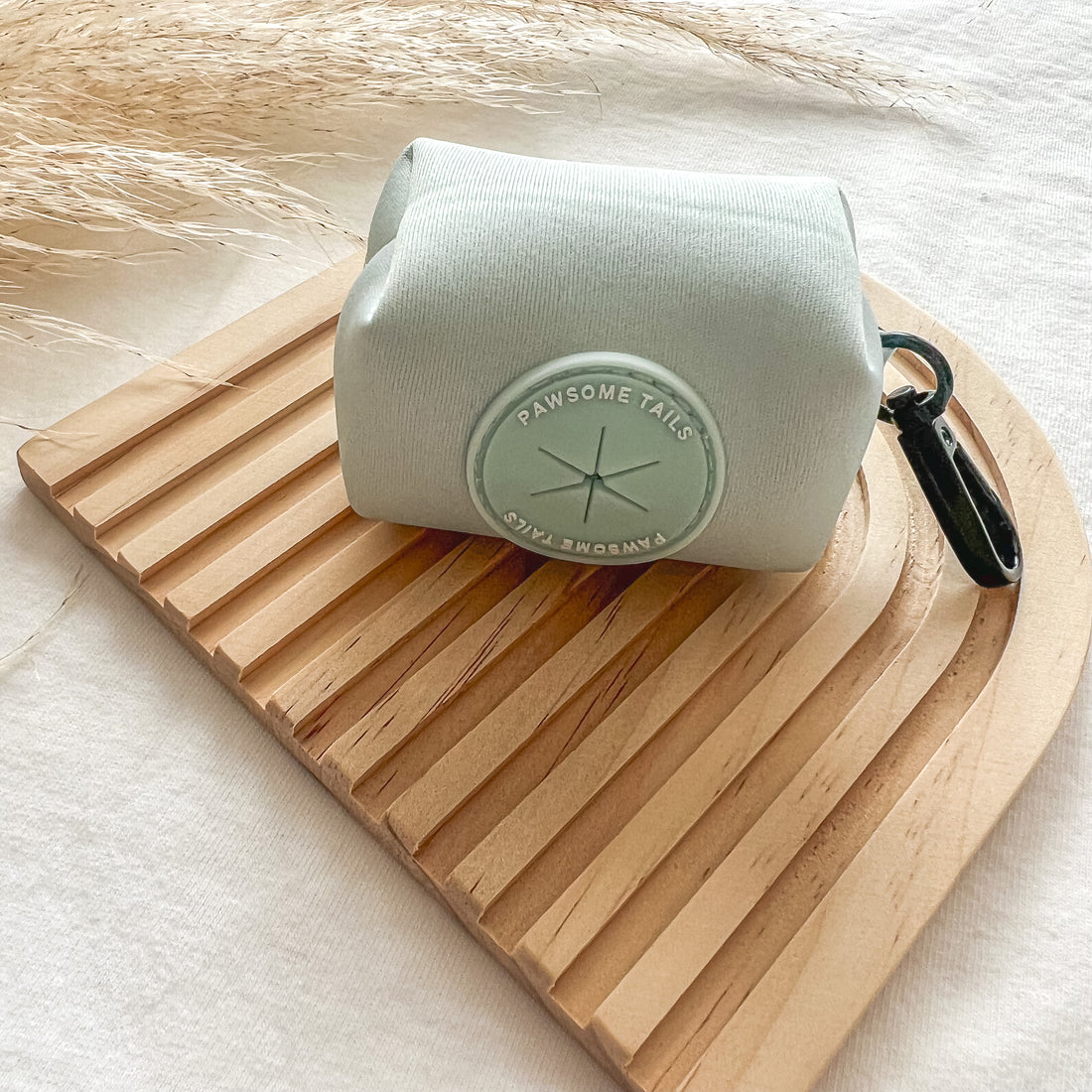 Pastel Blue Poop Bag Holder