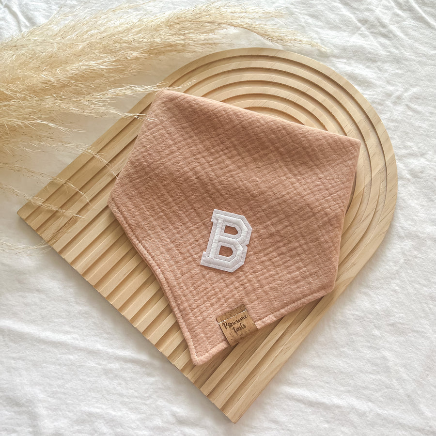 Airy Blush Letterman Bandana