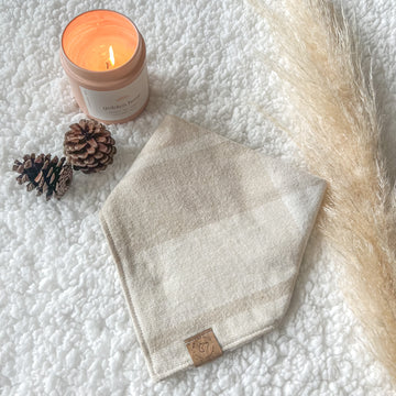 Chai Latte Flannel Bandana