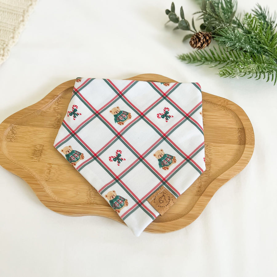 Christmas Teddy Bandana