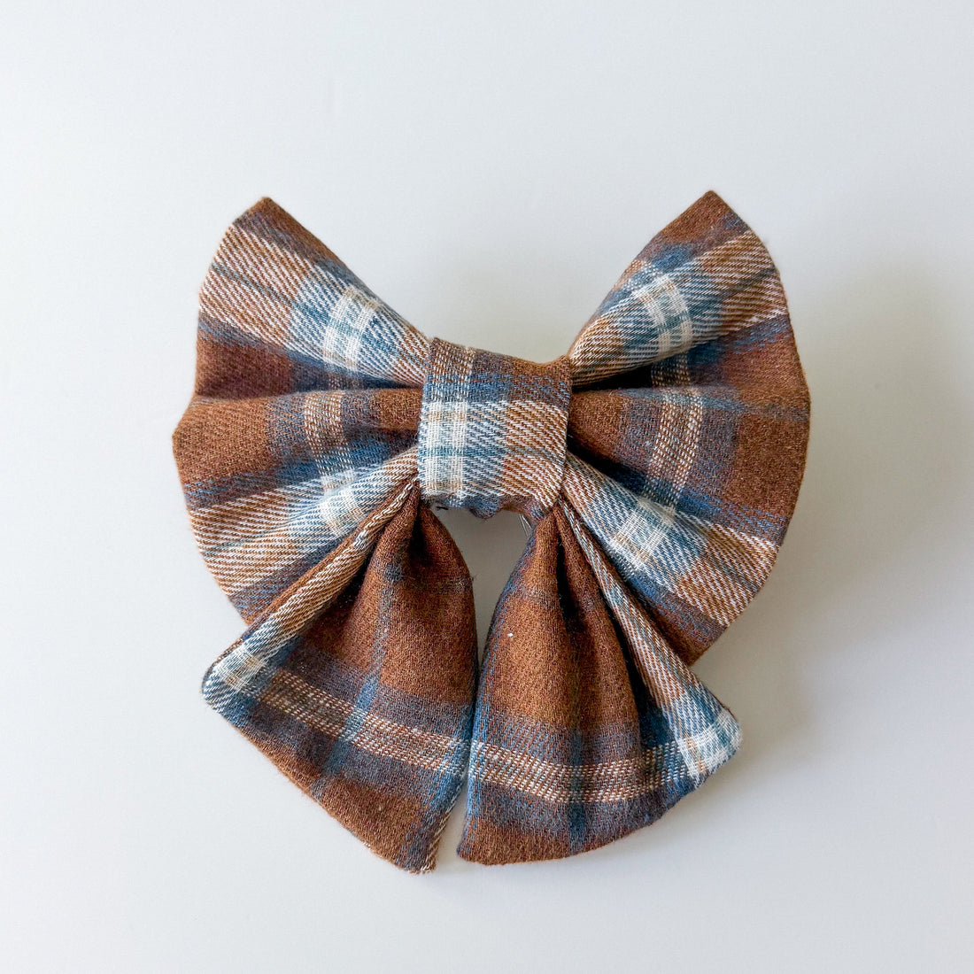Mountain Morning Flannel Sailor Bow