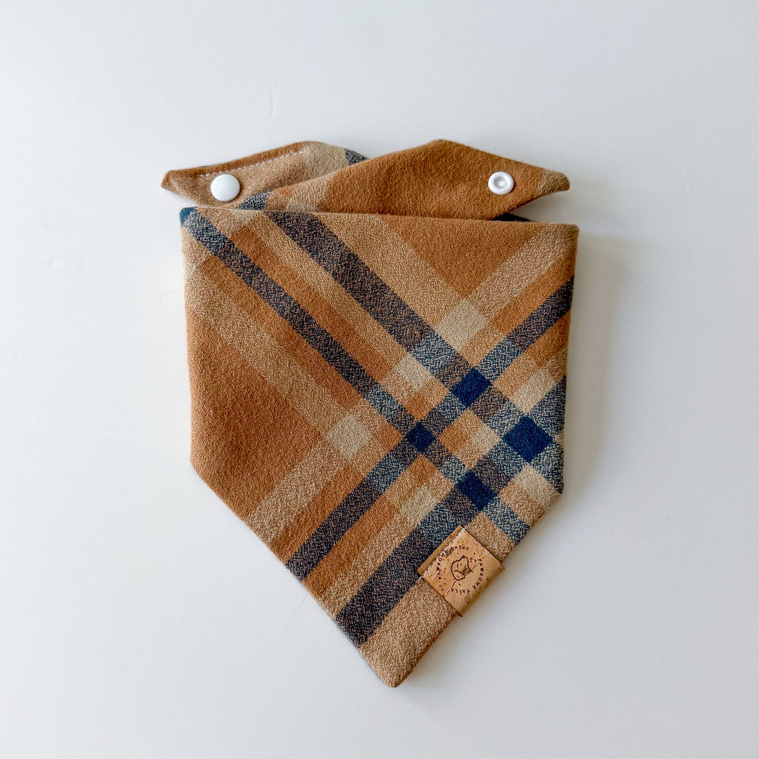 Latte Weather Flannel Bandana