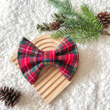 Christmas Magic Flannel Bow Tie