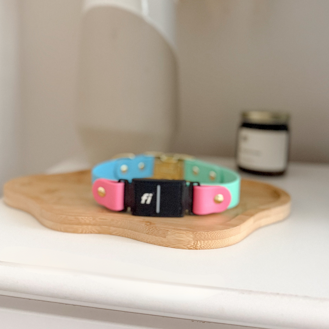 Fi Compatible Waterproof Non-Adjustable Quick Release Dog Collar