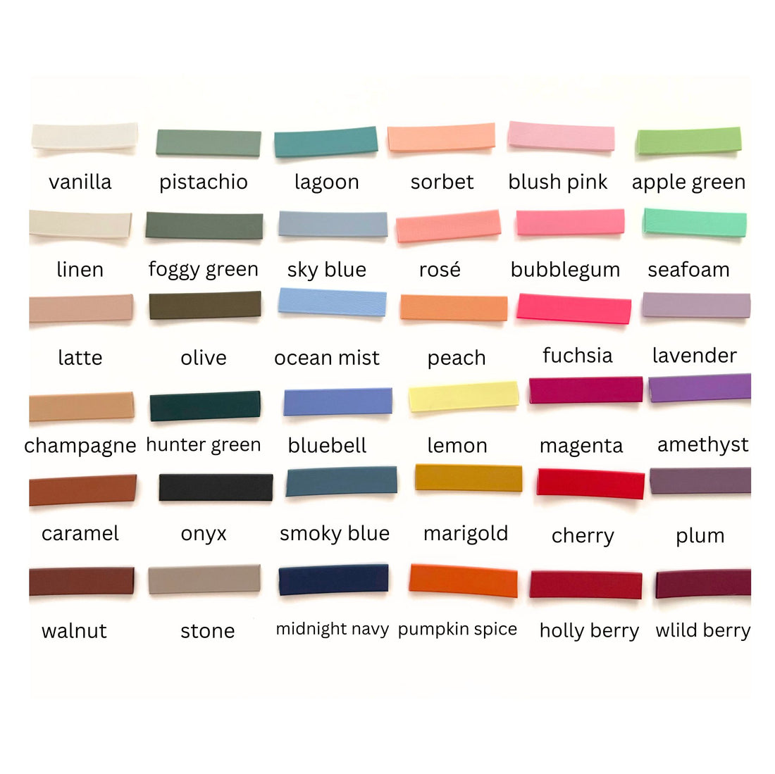 BioThane Color Sample Set