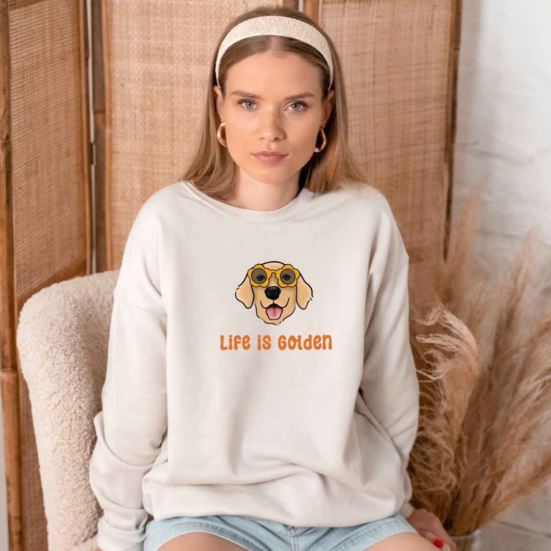 Life Is Golden Crewneck