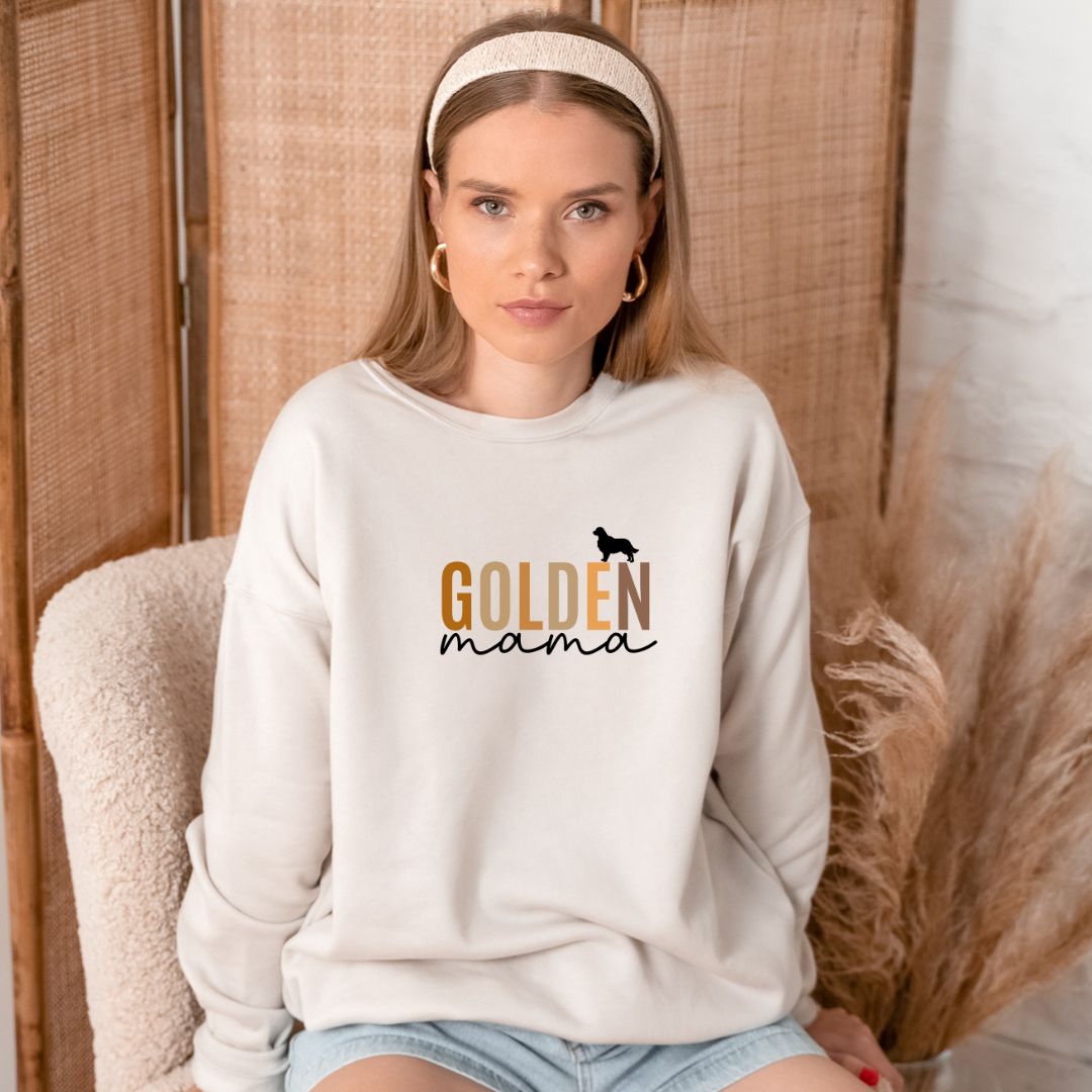 Golden Retriever Mama Crewneck